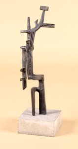 Malý srp, kolem roku 1937 (bronz)
